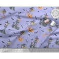 thumbnail image 3 of Soimoi Cotton Cambric Fabric Magic Potion,Bat & Witch Halloween Fabric Prints by Yard 42 Inch Wide, 3 of 3