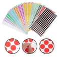 thumbnail image 4 of 18 Sheets of Small Dot Shape Self Adhesive Stickers Random Color, 4 of 9