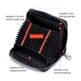 thumbnail image 3 of Leather Credit Card Holder Case RFID Card Wallet Travel Passport Wallet, 3 of 6
