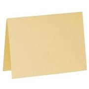 A7 Folded Card (5 1/8 x 7) - Blonde Metallic (1000 Qty.)