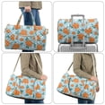 thumbnail image 6 of Garronmavis Large Quilted Duffle Bag for Women, Floral Hibiscus Weekender Bag Travel Overnight Carry On Bag for Gym Dance Hospital Trips, 6 of 7