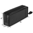 thumbnail image 5 of Cm Bolsa Organizadora De Cables De Viaje Bolsa Portátil Para Accesorios De Computadora Bolsa De Malla Con Cremallera Para Sostener Computadora Portátil Ratón Banco De Energía Adaptador Usb Cargador Te, 5 of 5