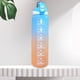thumbnail image 4 of Botella de agua de color degradado de 1000 ml con cubierta que rebota Botella deportiva para viajes (E) Tmvgtek Libre de BPA, 4 of 8