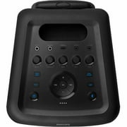 Philips X5206 Portable Bluetooth Speaker with LED Lightning, Large Size, Black, TAX5206