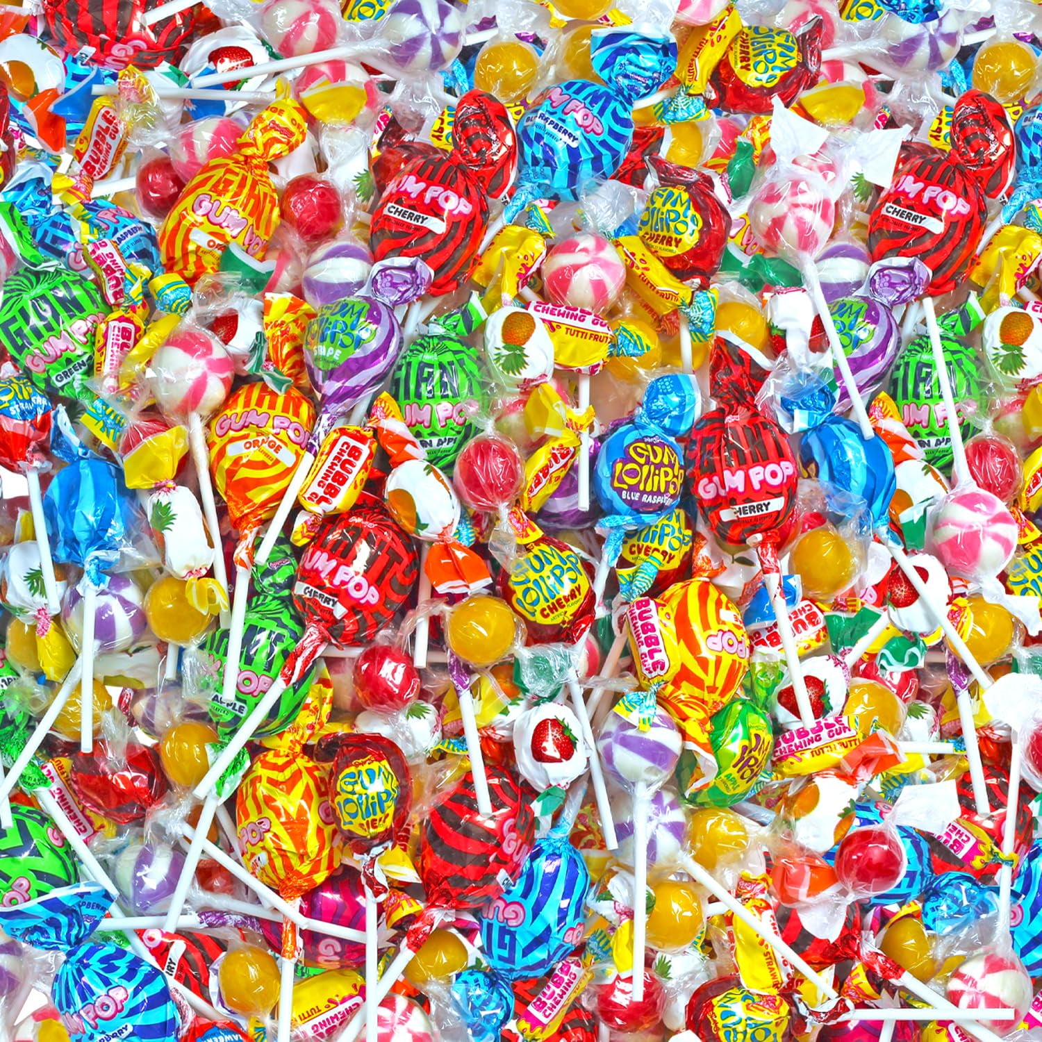 Dooboe Assorted Piñata Candy Mix - 7 lb , Approx. 385 Pieces - Parade Throws -Bulk Individually Wrapped Candy Variety Pack for Camps,  Piñatas, Goodie Bags, Candy Bowls, Party Favors & Events