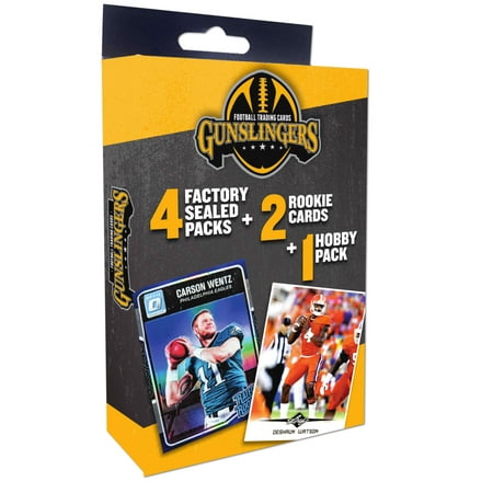 Gunslingers 2 5 Pack Dual Card Football Hanger Box Trading (The Best Football Cards)