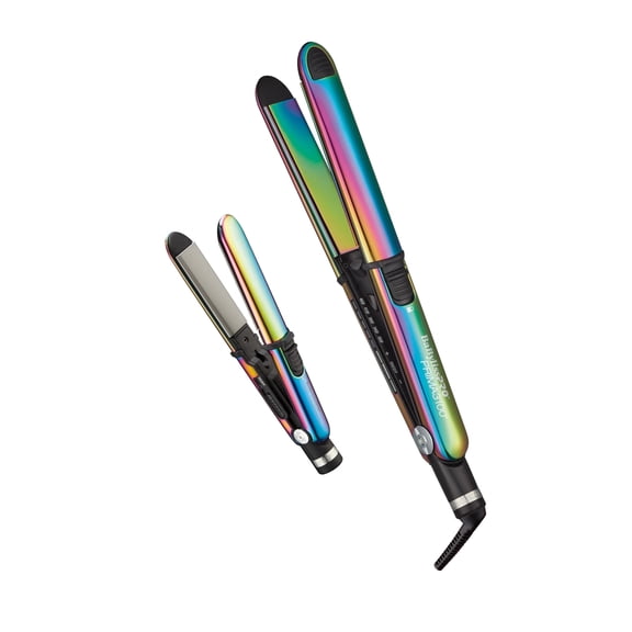 BaBylissPRO® Nano Titanium™ Iridescent Prima3000 & Prima2000 Styling Irons Prepack