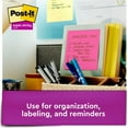 thumbnail image 3 of Pop-up Notes Refill Lined, 4 x 4, Neon Pink, 90-Sheet, 5/Pack, 3 of 5