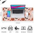thumbnail image 5 of Long Mouse Pads for Desk,Halloween Ghosts and Pumpkins Pattern Desk Mats on Top Of Desks, Desk Mouse Pad Extra Large with 3mm Non-Slip Base and Stitched Edge for Gaming,Office,Work,Home 35.4"x15.7", 5 of 6