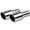 Polished Chrome, variant on 2.5 Inlet 4 in. Outlet A Style Chrome Universal Muffler Tip