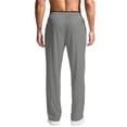 thumbnail image 5 of cfhntfmh Mens Running Pants Lightweight Straight Leg Drawstring Pants with Pockets Elastic Waisted Workout Pants (Gray,Medium), 5 of 5