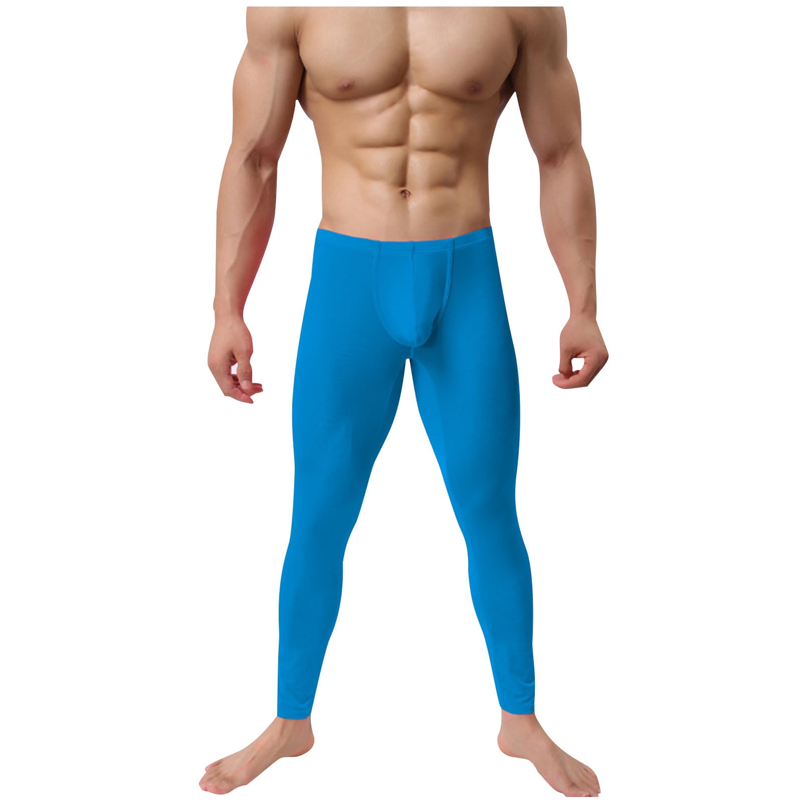 Penkiiy Compression Pants Men Athletic Workout Running Tights