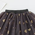 thumbnail image 5 of Kogui Leggings Girls Baby Girls Sparkling Sequin Tutu Skirt Legging Toddler Cotton Pants Size 3T 4T (Dark Gray,3-4 Years), 5 of 7