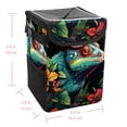 thumbnail image 5 of Chameleon Car Garbage Can Trash Can for Car, Foldable, with Lid, Leak-Proof, Hanging Storage Bag, 5 of 6