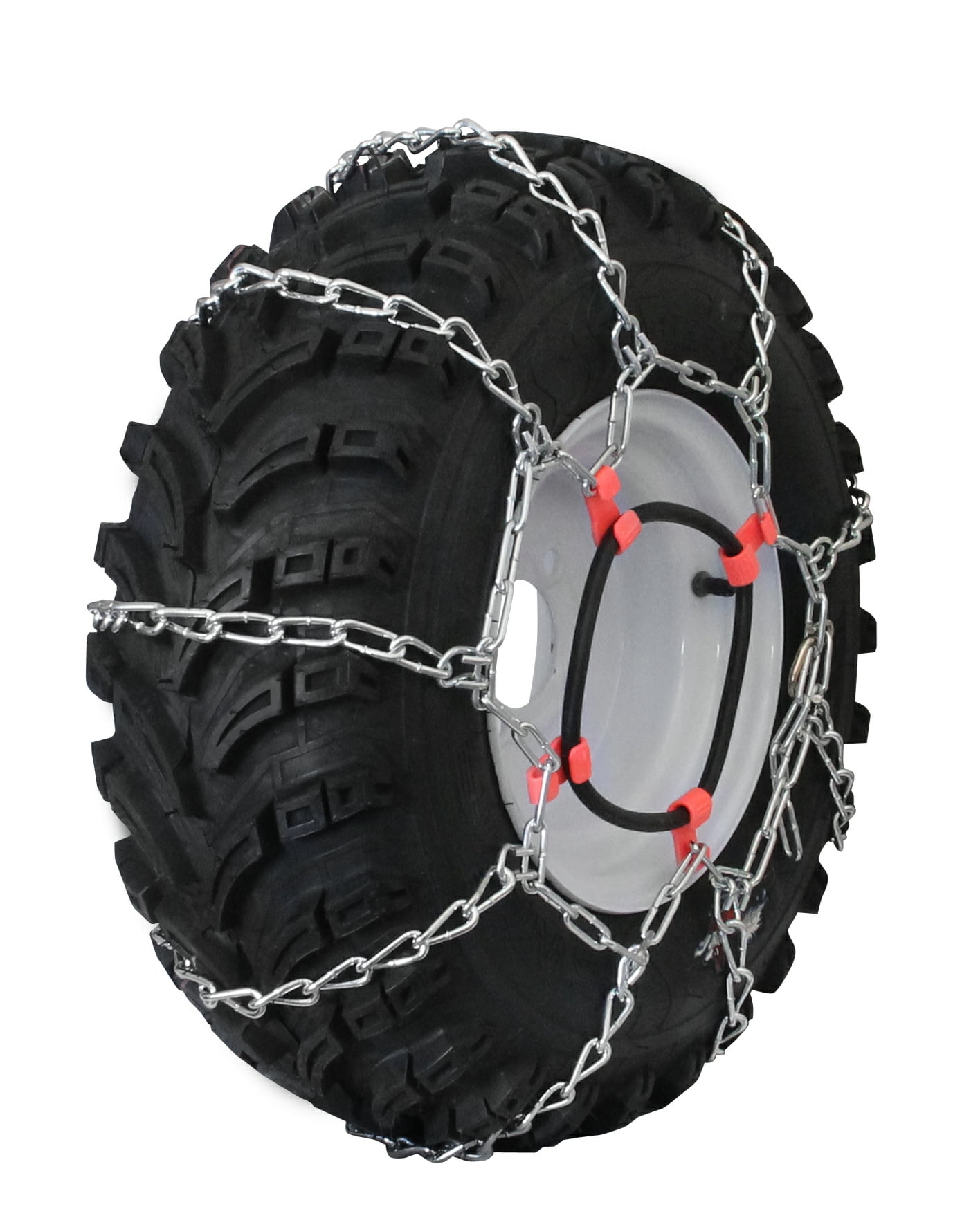 Details about   PAIR 2 Link TIRE CHAINS 20x10.00x8 for Simplicty Lawn Mower Garden Tractor Rider 