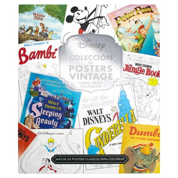 Libro Para Colorear Disney Novelty Ediciones Tapa dura 1ra edicion