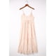 thumbnail image 2 of ABPHQTO Vestido Midi De Mujer De Encaje Con Dobladillo Dip Y Ribete De Volantes Rosa, 2 of 5