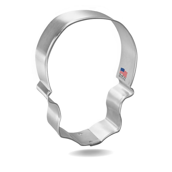 Skull Cookie Cutter 3.25 in