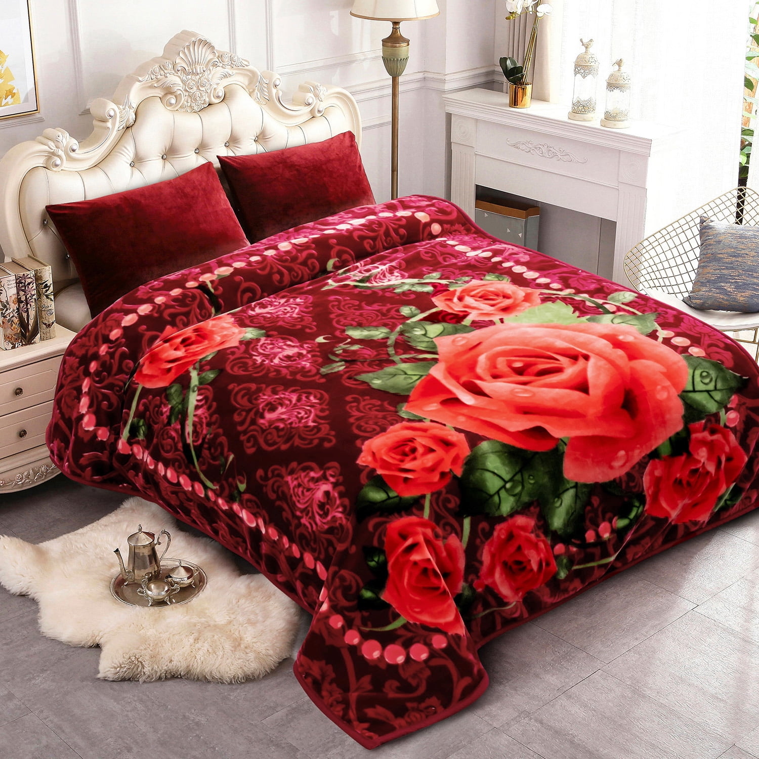 JML Queen Size Reversible Fleece Bed Blanket Soft Singapore Ubuy