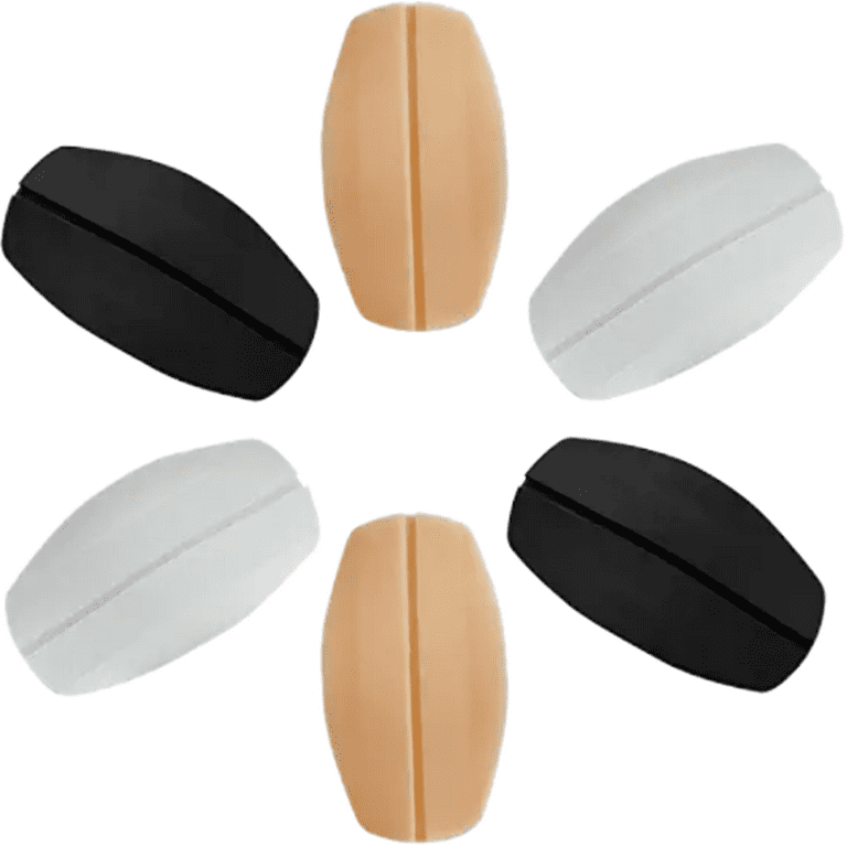 LZYMSZ 5 Pairs Silicone Bra Strap Cushions Soft Holder Non-slip Shoulder  Protectors Pads(White, Beige and Black) : : Clothing, Shoes &  Accessories