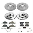 thumbnail image 2 of PowerStop Front and Rear Z23 Evolution Sport Carbon-Fiber Ceramic Brake Pad and Drilled & Slotted Rotor Kit Fits: AUDI Select Models K8552, 2 of 3