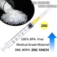 thumbnail image 2 of Utensilios de laboratorio Sirulken Luer Lock, 3 ml, 20 g, 25 mm, paquete de 50, 2 of 5