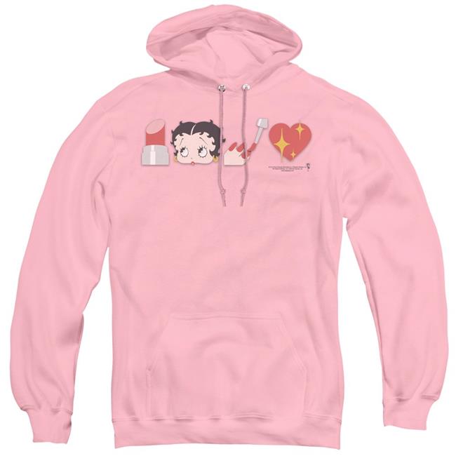 symbolic pink hoodie
