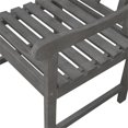 thumbnail image 5 of VIFAH V1826 Renaissance Outdoor Patio Diamond Hand-scraped Hardwood Dining Armchair, 5 of 5
