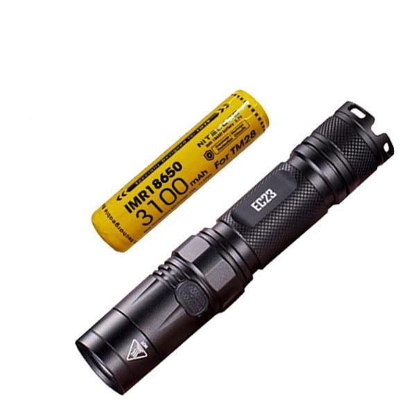 UM10 Battery Charger 2300mAh 18650 NITECORE DL10 1000 Lumen Diving Flashlight 