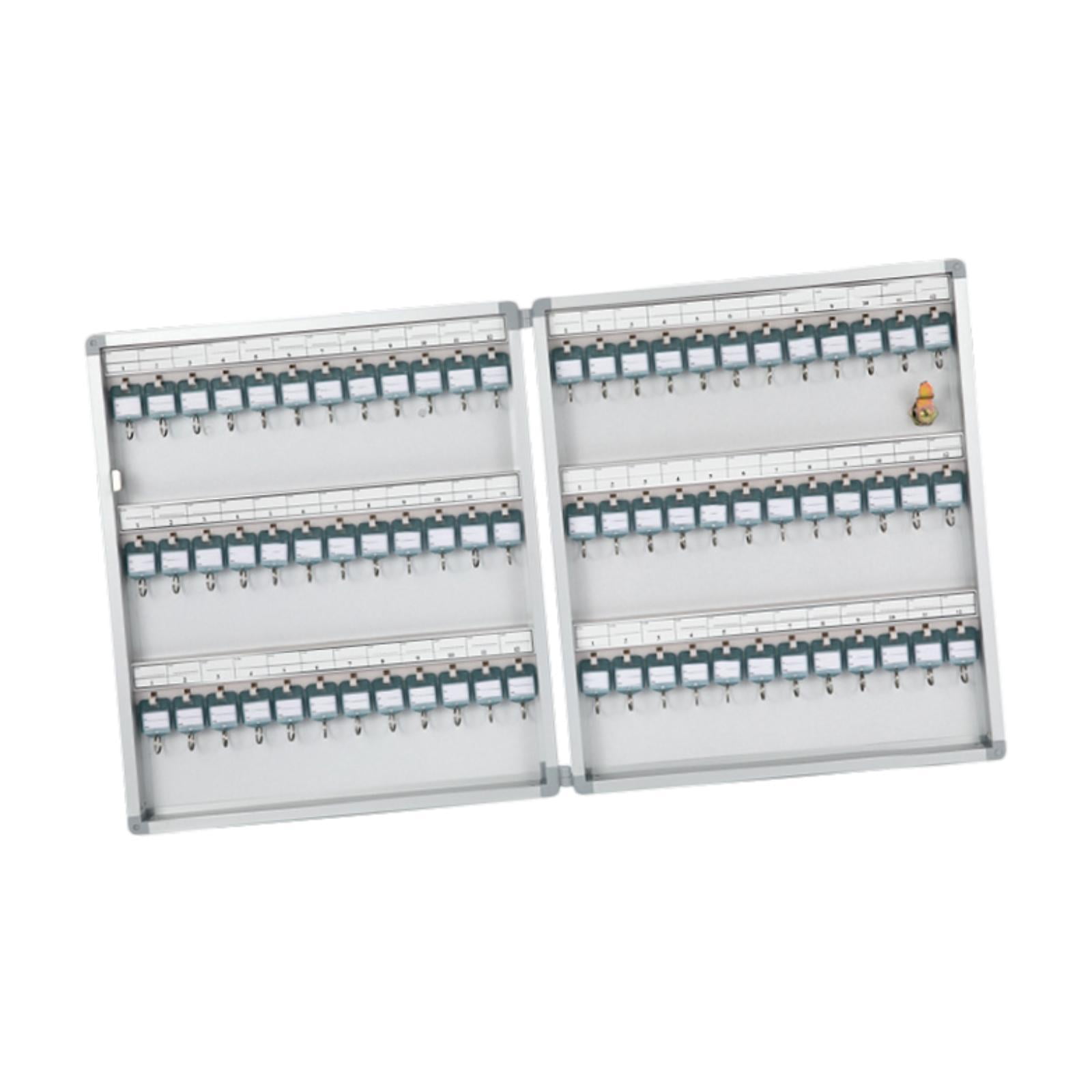 figatia 72 Position Key Lock Box Key Management Keeper Box Wall Mount Locking Key Cabinet Key Box for Repair Shops Garage Companies