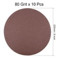 thumbnail image 2 of 9 Inch Sanding Disc 80 Grits Flocking Sandpaper for Sander 10 Pcs, 2 of 4