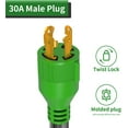 thumbnail image 4 of RVGUARD Welder Adapter, Generator 4 Prong 30 Amp to Welder 50 Amp Adapter, NEMA L14-30P to 6-50R Welding Adapter, 12 Inch, Green, 4 of 5