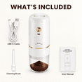thumbnail image 2 of One Touch Coffee Grinder Electric,Portable Coffee Grinders for Home Use with 5 Grind Settings,for Coffee Bean Spices and Seeds, 2 of 7