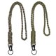 thumbnail image 1 of Lanyard de Paracord Trenzado Uxcell, 2 Pcs Lanyard de Paracord para Tarjetas de ID, Cámara, Cartera, Llaves, Supervivencia al Aire Libre, Camuflaje Verde, 1 of 6