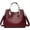 Wine, variant on Handbags and Purses for Women PU Leather Shoulder Bag Silk Scarf Top-Handle Satchel Crocodile Pattern Tote