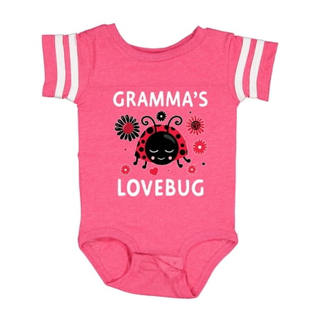 

Inktastic Valentine s Day Gramma s Lovebug Gift Baby Boy or Baby Girl Bodysuit