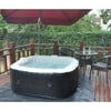 Lifesmart 53" Square Inflatable Hot Tub, Fits 2-4 People