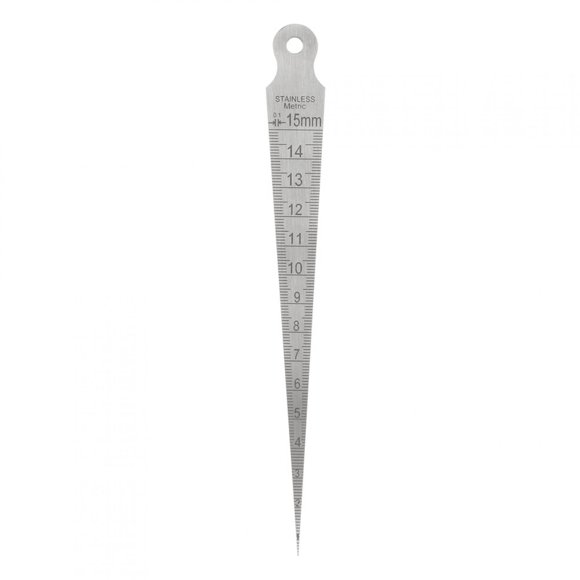 Taper Gauge, 0-15mm Feeler Feeler Gauge, Feeler Measuring Tool For Taper Welding Measurement Industry