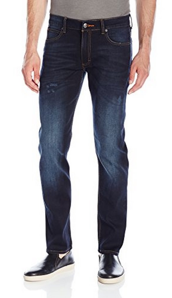 Slim-Fit Tapered Leg Jean, Pitch, 31X30 