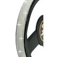 thumbnail image 3 of TrexNYC Rhinestone Steering Wheel Cover: Sparkling Rhinestone and Bling Steering Wheel Cover for Women, Black, 3 of 3