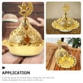Electroplating Incense Burner Old Fashioned Ornament Bed Room Decor