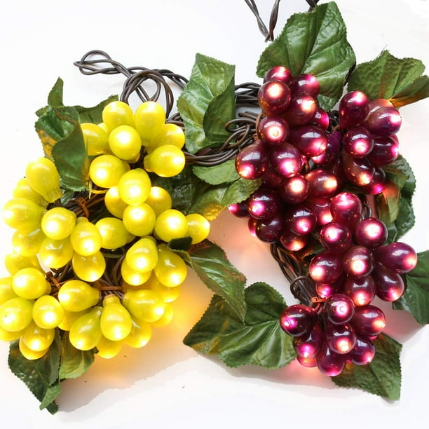 Cadena de luces LIDORE Grape Vine 100 LED para decoración del hogar