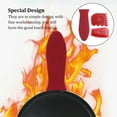 thumbnail image 3 of 3 Pieces Handle Protector Heat-insulated Plastic Scraper Pot Handles Cookware Wear-resistant Kitchen Tableware for Household Red/3 Pieces, 3 of 7
