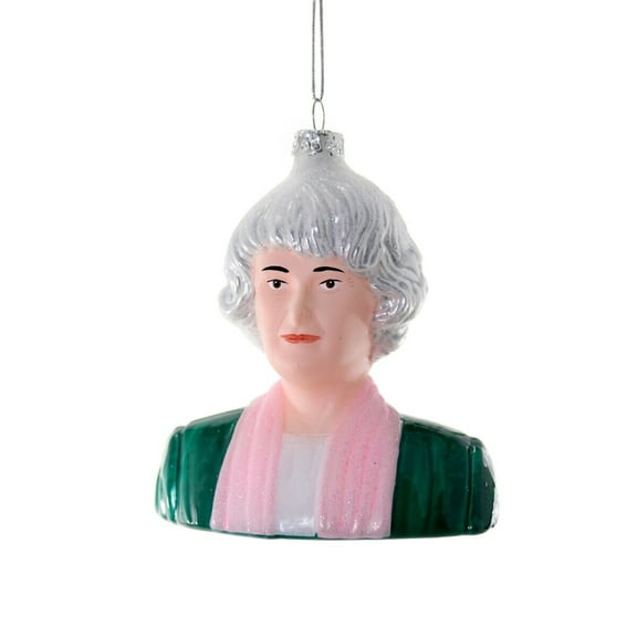 THE GOLDEN GIRLS Glass Christmas Ornament - DOROTHY - by Cody Foster