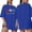 Blue, variant on Women July 4th Shirt Independence Day Tops 250 Anniversary Usa Short Sleeve T Shirt Memorial Day Patriotic Shirts for Women's 4th of July Apparel White L