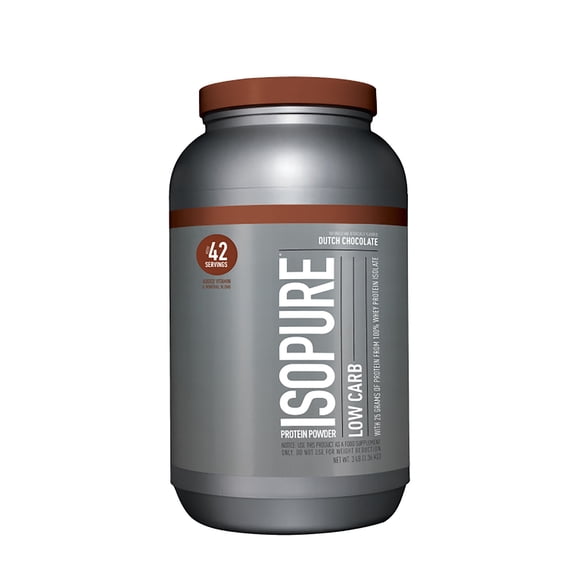 ISOPURE LOW CARB CHOCOLATE 3 LBS NATURE BEST ISOPURE LOW CARB CHOCOLATE