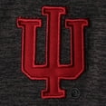 thumbnail image 4 of Men's Colosseum Black Indiana Hoosiers Big & Tall Down Swing Polo, 4 of 5