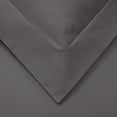 thumbnail image 3 of BNM Cotton Blend Duvet Cover Set, King/ California King, Grey, 3 of 4