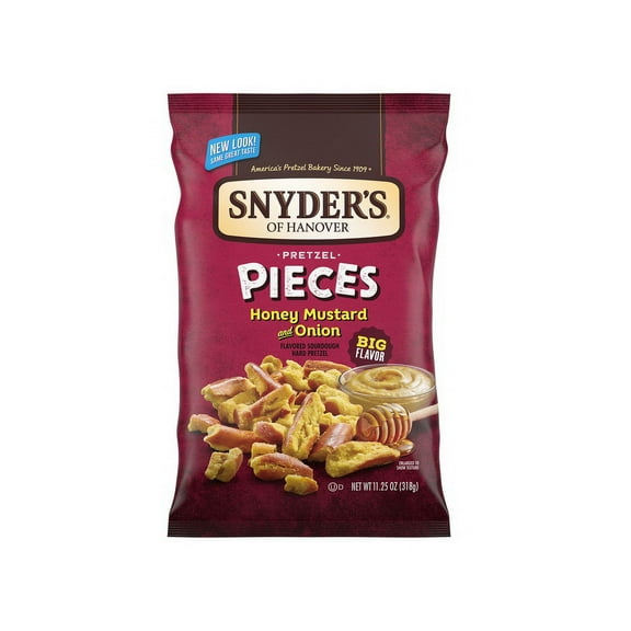 (Price/Case)Snyder's Of Hanover 12/11.25oz Hny Must & On Pcs, 512038