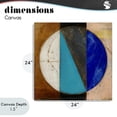 thumbnail image 4 of Stupell Industries Modern Structured Circle Abstraction Canvas Art, 24 x 24, by Matthew Finger, 4 of 8